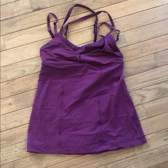 Lululemon purple tank top - Picture 1 of 2